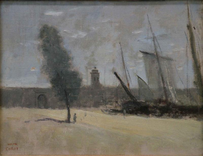 Jean-Baptiste-Camille Corot Dunkerque Sweden oil painting art